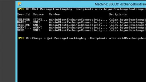 Select one or more then click OK to track by only those Message IDs. . Exchange message trace powershell